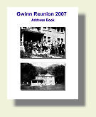 Gwinn Reunion 2007 Address Book